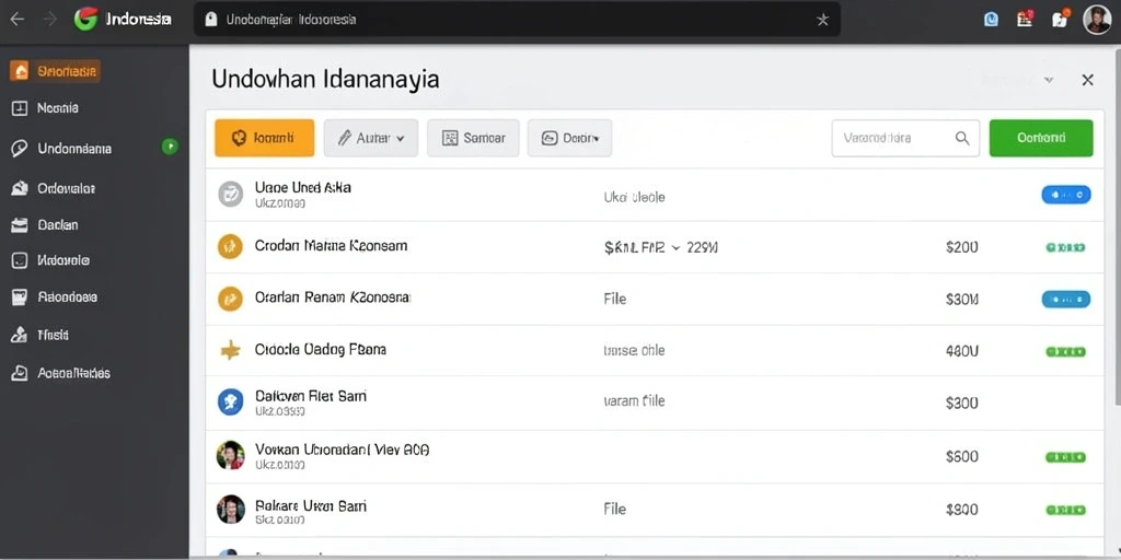 Tampilan antarmuka yang menarik dan user-friendly.