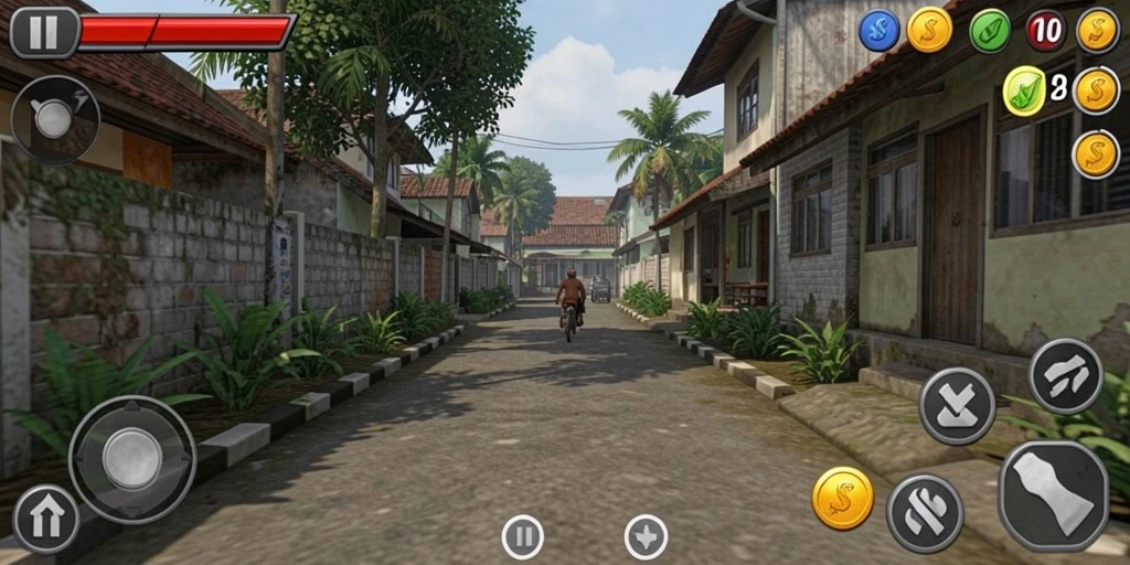 Tampilan antarmuka utama yang intuitif.