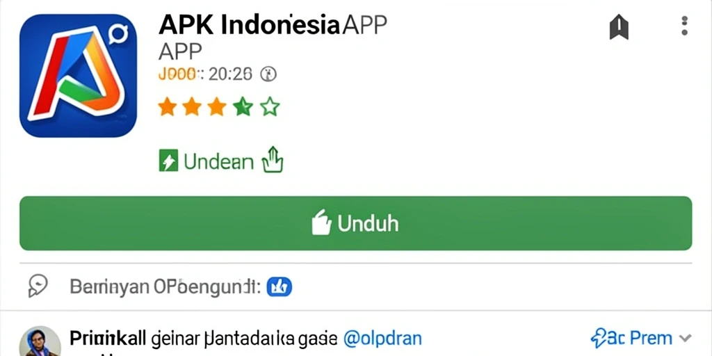 Tampilan antarmuka utama yang menarik.