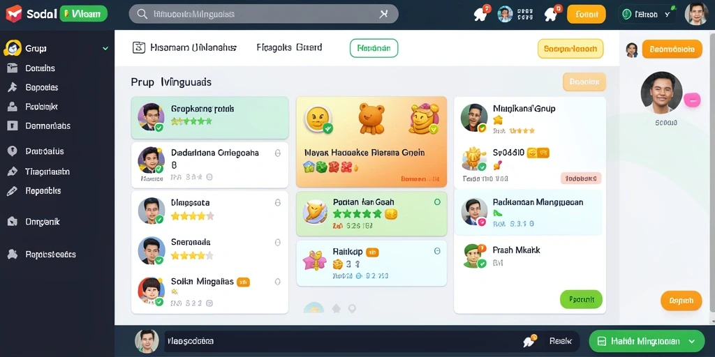 Tampilan antarmuka game yang menarik dan mudah digunakan.