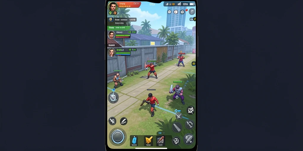 Tampilan awal game yang menarik dan intuitif.