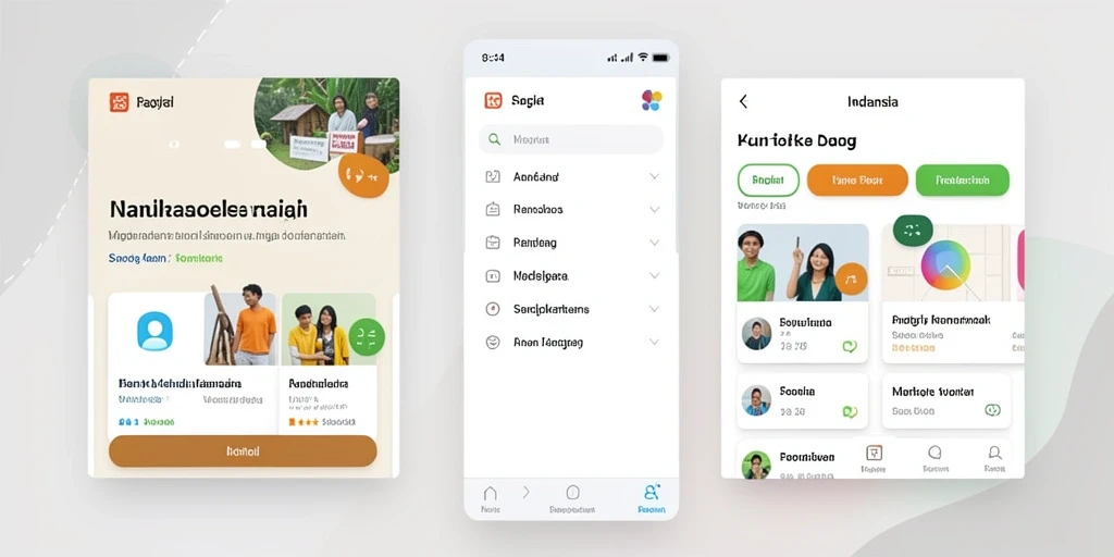 Tampilan antarmuka yang user-friendly.