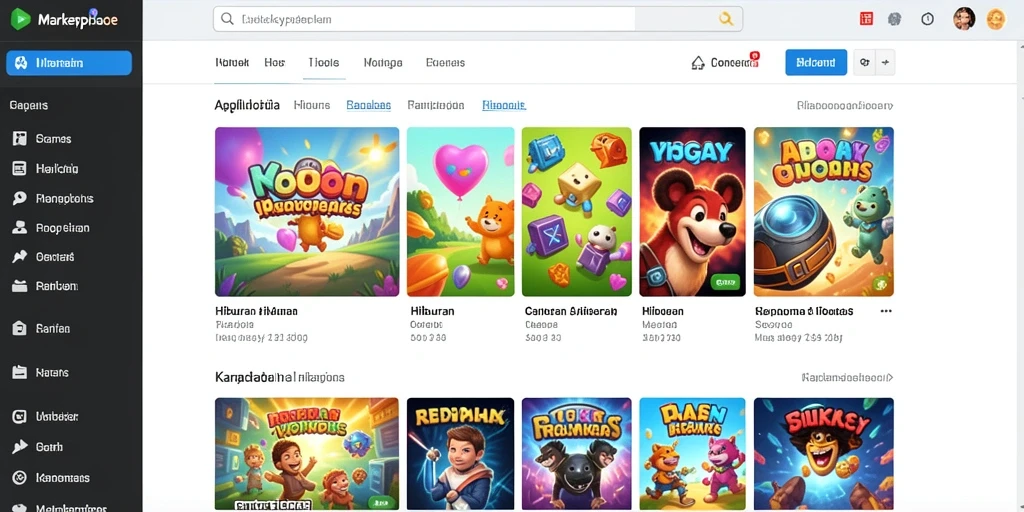 Tampilan grafis yang menakjubkan dari RAJACAIR.